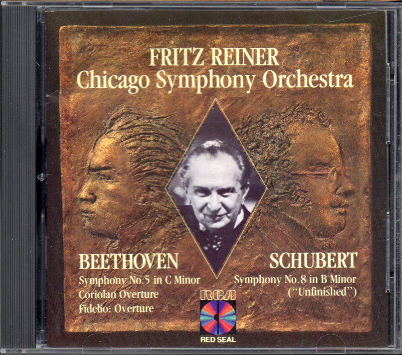 ベートーヴェン：交響曲第5番 他，シューベルト：未完成　ライナー＝CSO （RCD1-5403） - クラシックの中古CD屋ファルスタッフ