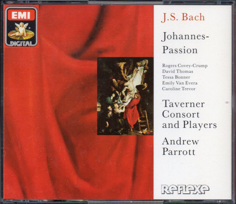 他　バッハ：ヨハネ受難曲　クラシックの中古CD屋ファルスタッフ　パロット＝タヴァナーCP　（CDS754082・2CD）