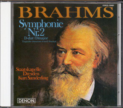 ブラームス：交響曲第2番　ザンデルリング＝SkD （COCO70491） - クラシックの中古CD屋ファルスタッフ