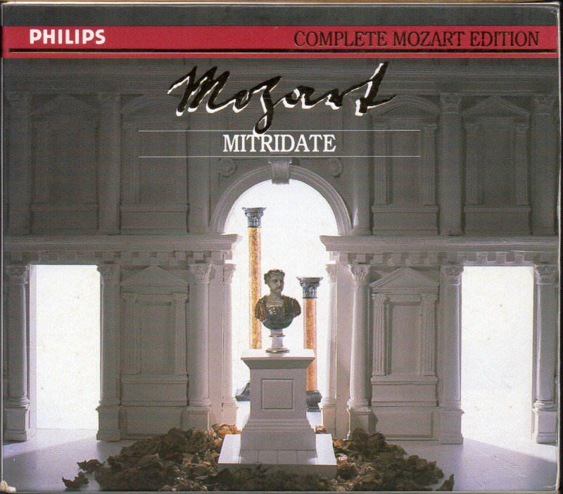▽モーツァルト：ポントの王ミトリダーテ　ハーガー＝MOS； ホルヴェーク(T) 他 （外PHILIPS・3CD） -  クラシックの中古CD屋ファルスタッフ