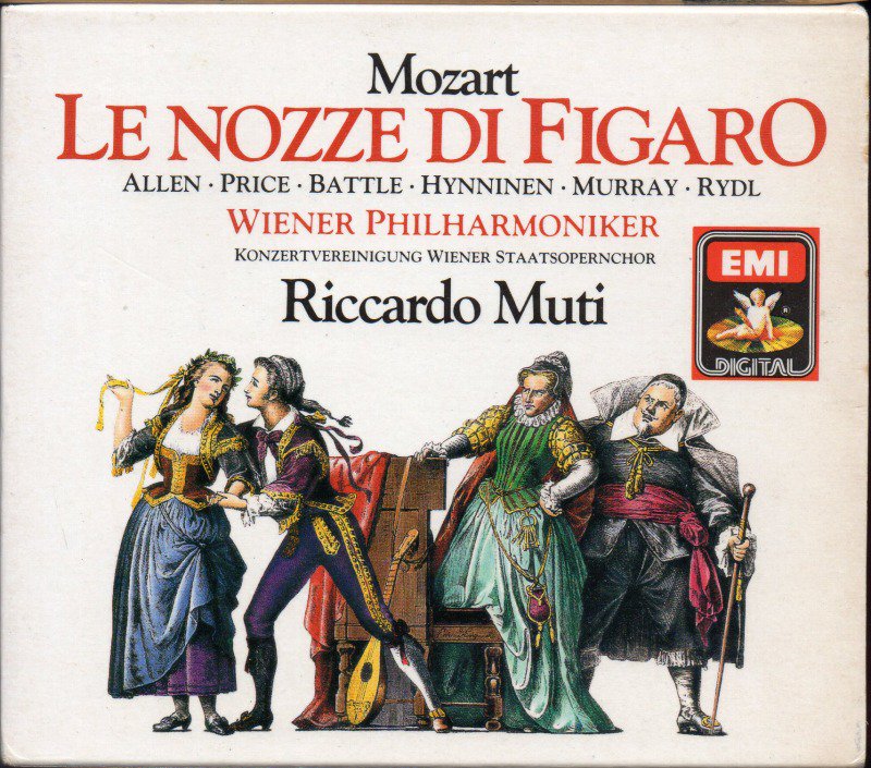 モーツァルト：フィガロの結婚　ムーティ＝WP； バトル(S) 他 （CDS7479788・3CD）