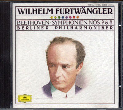 ベートーヴェン：交響曲第7，8番　フルトヴェングラー＝BP /53年L （F35G50280） - クラシックの中古CD屋ファルスタッフ