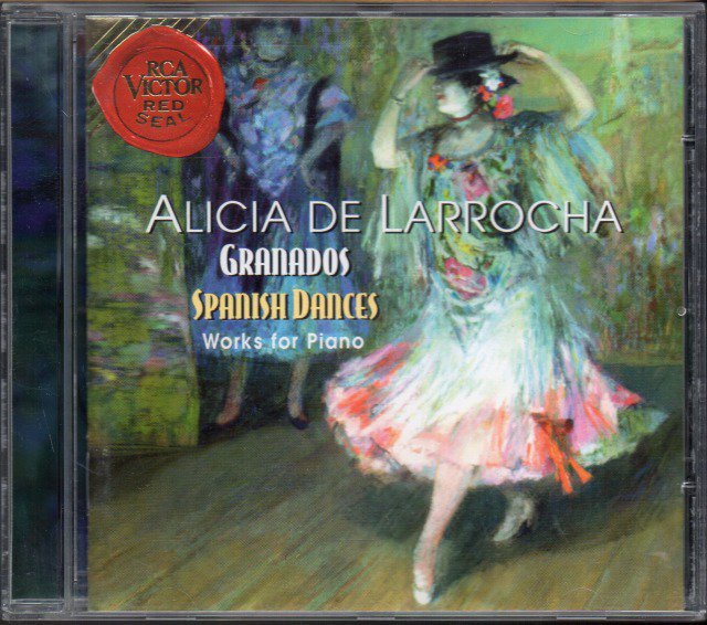 グラナドス：スペイン舞曲集，詩的なワルツ集　ラローチャ(p) （外RCA） - クラシックの中古CD屋ファルスタッフ
