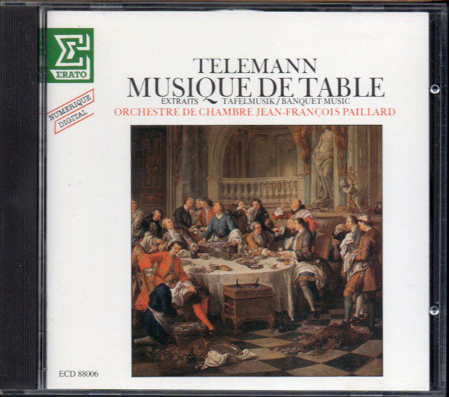 b（RCA 2CD）パイヤール　テレマン　ターフェルムジーク　Paillard Telemann Tafelmusik