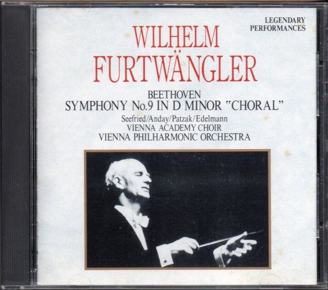 ベートーヴェン：交響曲第9番　フルトヴェングラー＝WP /51年1月LIVE （KICC2291） - クラシックの中古CD屋ファルスタッフ
