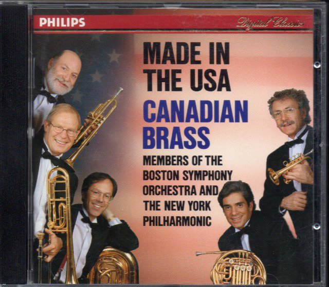 カナディアン・ブラス ＜メイド・イン・USA＞ （外PHILPS） - クラシックの中古CD屋ファルスタッフ