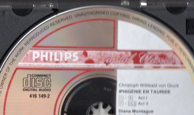 ▽グルック：トーリードのイフィジェニー ガーディナー＝OOL； モンタギュー(MS) 他 （外PHILIPS・2CD） -  クラシックの中古CD屋ファルスタッフ
