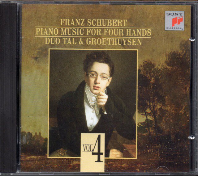 シューベルト：ピアノ連弾のための作品集 (4)　タール&グロートホイゼン(p) （SK68243） - クラシックの中古CD屋ファルスタッフ