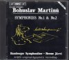 マルティヌー：交響曲第1，2番　Nヤルヴィ＝バンベルクso （BIS362）
