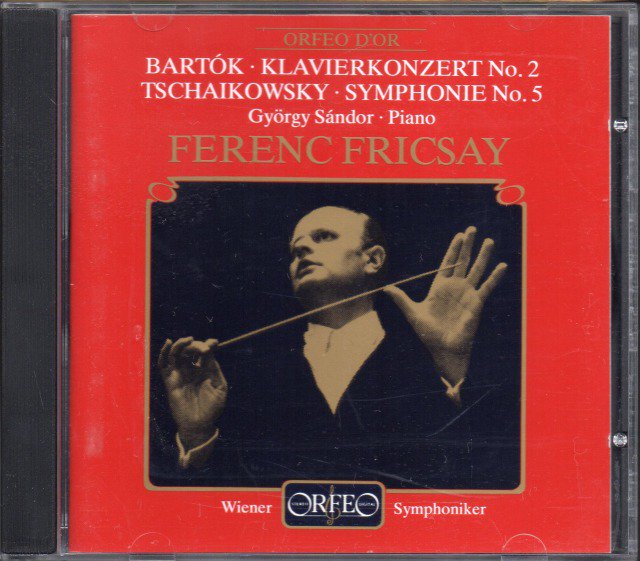チャイコフスキー：交響曲第5番，バルトーク：p協3番　フリッチャイ＝WS，シャーンドル(p) /L （C276921B） -  クラシックの中古CD屋ファルスタッフ