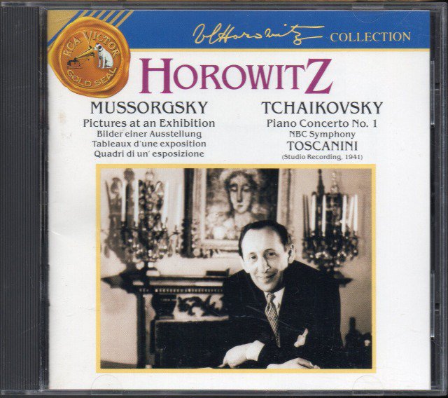 チャイコフスキー：ピアノ協奏曲第1番，ムソルグスキー：展覧会の絵 他　ホロヴィッツ(p) トスカニーニ＝NBCso （60449-2-RG） -  クラシックの中古CD屋ファルスタッフ
