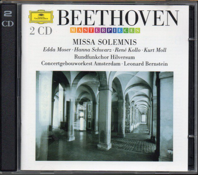 ベートーヴェン：ミサ・ソレムニス　バーンスタイン＝KCO /L （外DG・2CD） - クラシックの中古CD屋ファルスタッフ