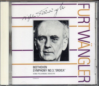 ベートーヴェン：交響曲第3番　フルトヴェングラー＝WP /52年 （CE28-5573） - クラシックの中古CD屋ファルスタッフ