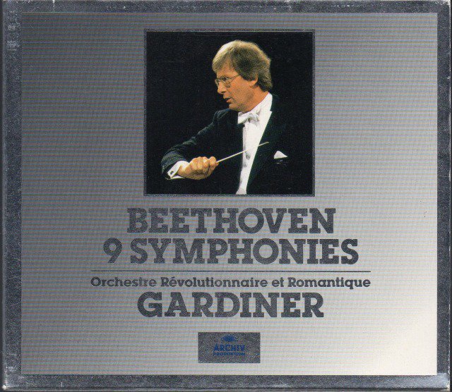 ベートーヴェン：交響曲全集　ガーディナー＝ORR （POCA1080・5CD＋特典盤）