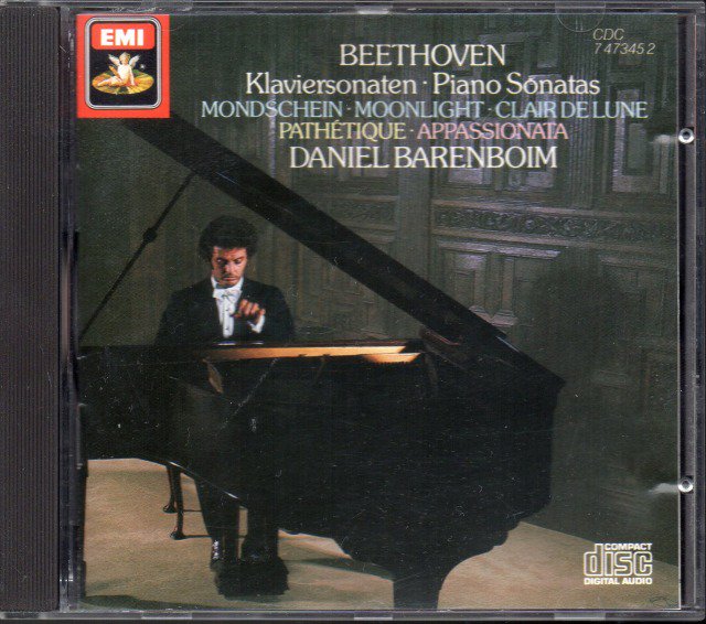 ベートーヴェン：ピアノ・ソナタ第8, 14, 23番　バレンボイム(p) （CDC747345） - クラシックの中古CD屋ファルスタッフ
