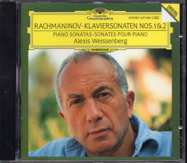 ラフマニノフ：ピアノ・ソナタ集　ワイセンベルク(p) （DG＊427499） - クラシックの中古CD屋ファルスタッフ
