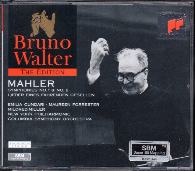 NYP　（SM2K64447・2CD）　クラシックの中古CD屋ファルスタッフ　マーラー：交響曲第1，2番　ワルター＝Col,　他　他