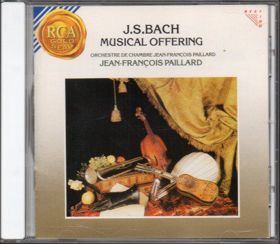 バッハ：音楽の捧げもの　パイヤール＝パイヤール室内o /86年 （BVCC5026） - クラシックの中古CD屋ファルスタッフ