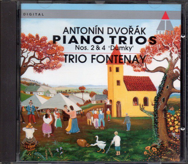 ドヴォルザーク：ピアノ三重奏曲第2，4番　トリオ・フォントネ （TELDEC） - クラシックの中古CD屋ファルスタッフ