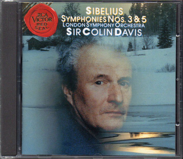 シベリウス：交響曲第3，5番　Cデイヴィス＝LSO （RCA）
