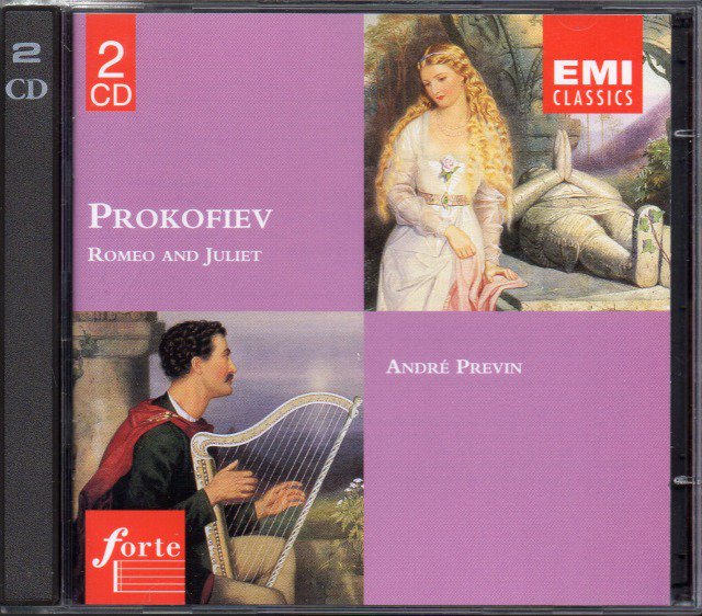 プロコフィエフ：ロメオとジュリエット 全曲　プレヴィン＝LSO （EMI・2CD）