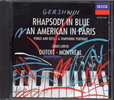 ガーシュウィン：パリのアメリカ人，ポーギーとベス 他　デュトワ＝OSM 他 （DECCA） - クラシックの中古CD屋ファルスタッフ
