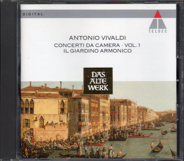 ヴィヴァルディ：リコーダー協奏曲集 (Op.10)　アントニーニ(bfl) ジャルディーノ・アルモニコ （TELDEC）* -  クラシックの中古CD屋ファルスタッフ