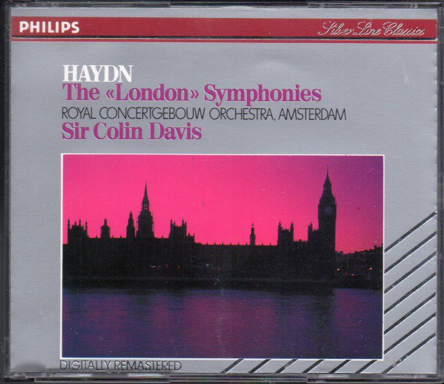 ハイドン：交響曲第93～104番 Cデイヴィス＝KCO （PHILIPS・4CD） - クラシックの中古CD屋ファルスタッフ