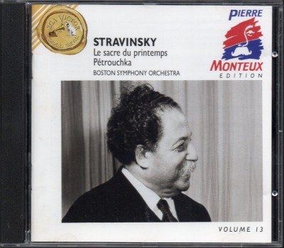 ストラヴィンスキー：ペトルーシュカ，春の祭典　モントゥー＝BSO （RCA） - クラシックの中古CD屋ファルスタッフ
