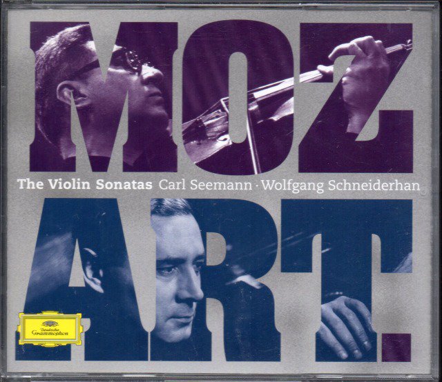 モーツァルト：ヴァイオリン・ソナタ集 (13曲)　シュナイダーハン(vn) ゼーマン(p) （DG・3CD） - クラシックの中古CD屋ファルスタッフ