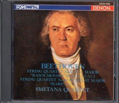 ベートーヴェン：弦楽四重奏曲第9，10番 スメタナQ （33CO1136