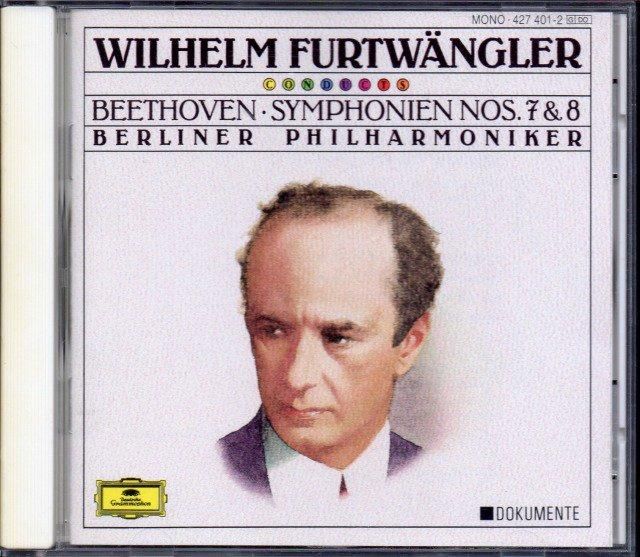 ベートーヴェン：交響曲第7，8番 フルトヴェングラー＝BP /53年L （DG