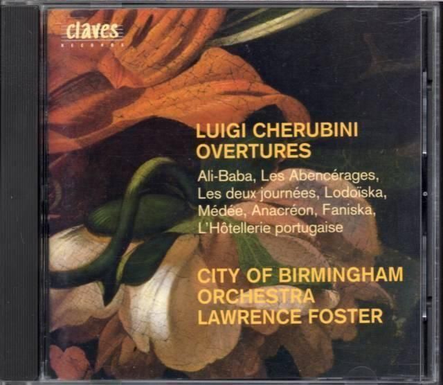 ケルビーニ 序曲集 (8曲)　フォスター＝CBSO （CLAVES＊50-9513）