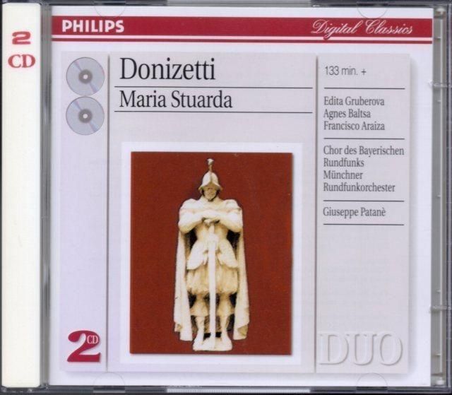 ドニゼッティ：マリア・ストゥアルダ　パターネ＝MRO； グルベローヴァ(S)  バルツァ(MS) 他 （PHILIPS・2CD）