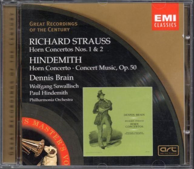 メイン画像:Rシュトラウス,ヒンデミット:ホルン協奏曲集 Dブレイン(hrn) サヴァリッシュ 他=PO (EMI*567782)ジャケット写真 メイン画像:Rシュトラウス,ヒンデミット:ホルン協奏曲集 Dブレイン(hrn) サヴァリッシュ 他=PO (EMI*567782)ジャケット写真