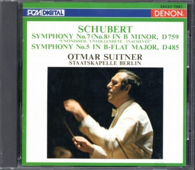 メイン画像:シューベルト:交響曲第5番,未完成 スウィトナー=SKB (33C37-7961)ジャケット写真 メイン画像:シューベルト:交響曲第5番,未完成 スウィトナー=SKB (33C37-7961)ジャケット写真