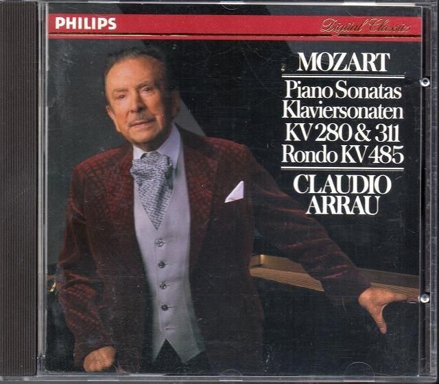 メイン画像:モーツァルト:ピアノ・ソナタ K.280,311,ロンドK485 アラウ(p) (PHILIPS)ジャケット写真 メイン画像:モーツァルト:ピアノ・ソナタ K.280,311,ロンドK485 アラウ(p) (PHILIPS)ジャケット写真