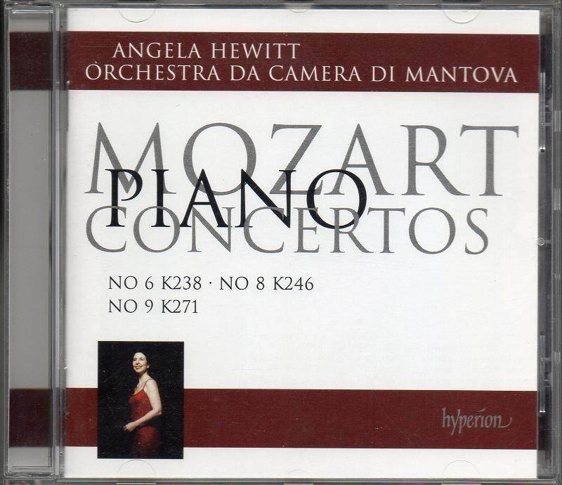 モーツァルト：ピアノ協奏曲第6, 8, 9番 ヒューイット(p