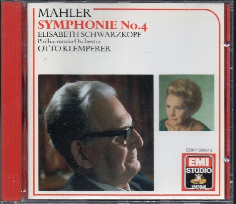 メイン画像:マーラー:交響曲第4番 クレンペラー=PO,シュヴァルツコップ(S) (CDM7696672)ジャケット写真 メイン画像:マーラー:交響曲第4番 クレンペラー=PO,シュヴァルツコップ(S) (CDM7696672)ジャケット写真