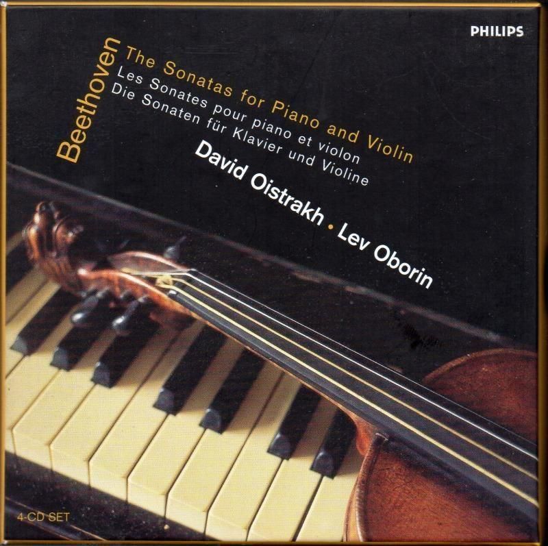 メイン画像:ベートーヴェン:vnソナタ全集 オイストラフ(vn) オボーリン(p) (PHILIPS・4CD)ジャケット写真 メイン画像:ベートーヴェン:vnソナタ全集 オイストラフ(vn) オボーリン(p) (PHILIPS・4CD)ジャケット写真