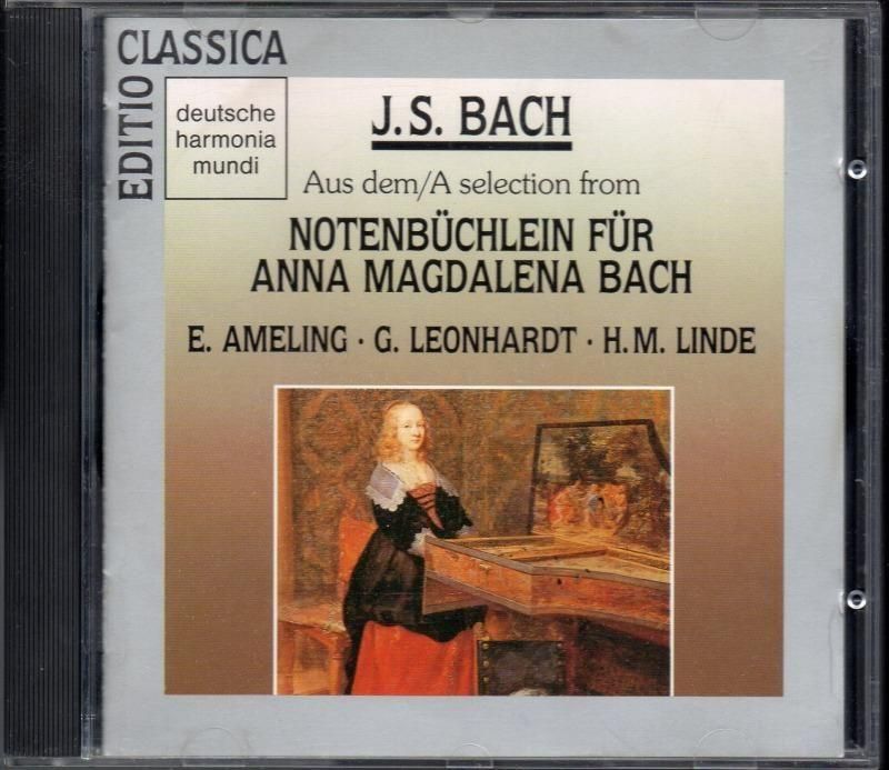 メイン画像:バッハ:アンナ・マグダレーナのための音楽帳より レオンハルト(cemb) アーメリング(S) 他 (BVCD1841)ジャケット写真 メイン画像:バッハ:アンナ・マグダレーナのための音楽帳より レオンハルト(cemb) アーメリング(S) 他 (BVCD1841)ジャケット写真