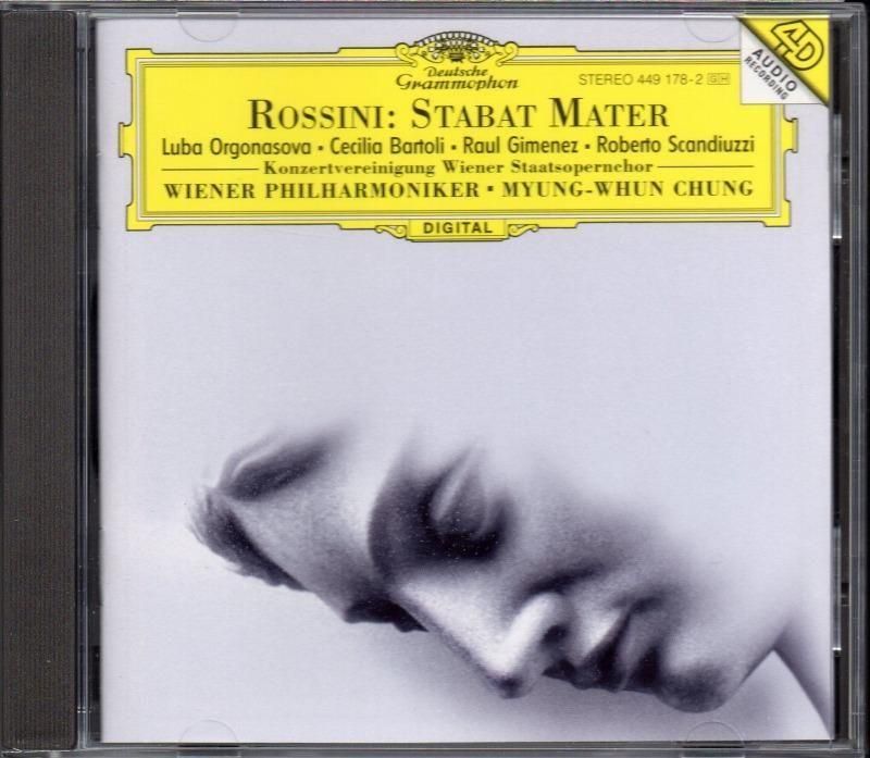 メイン画像:ロッシーニ:スターバト マーテル チョン・ミョンフン=WP 他 (DG)ジャケット写真 メイン画像:ロッシーニ:スターバト マーテル チョン・ミョンフン=WP 他 (DG)ジャケット写真