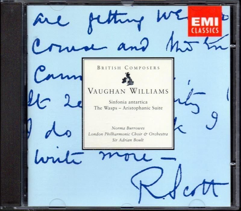 メイン画像:Vウィリアムズ:南極交響曲,すずめばち ボールト=LPO,Nバロウズ(S) (CDM7640202)ジャケット写真 メイン画像:Vウィリアムズ:南極交響曲,すずめばち ボールト=LPO,Nバロウズ(S) (CDM7640202)ジャケット写真