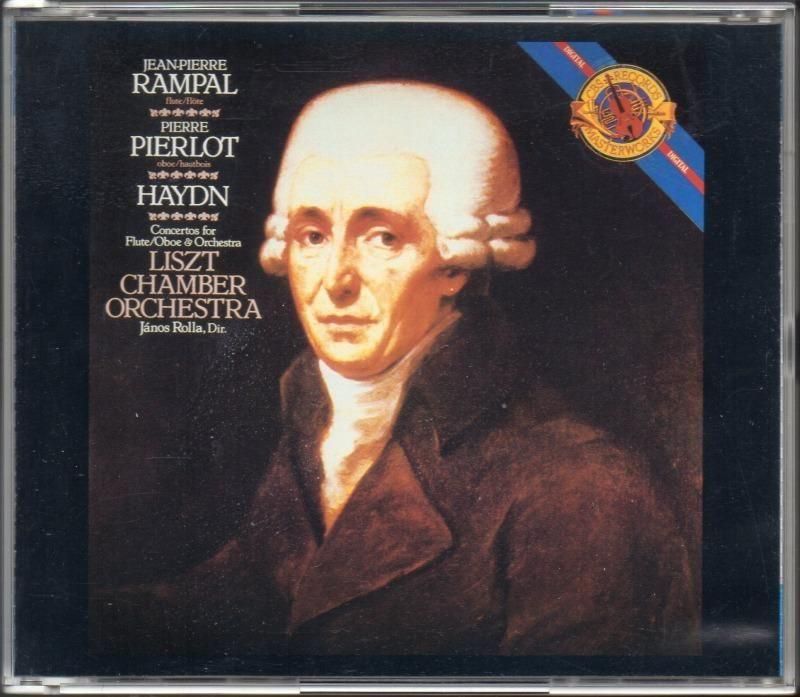 メイン画像:ハイドン:フルートとオーボエのための協奏曲集 ランパル(fl) ピエルロ(ob) ローラ=リスト室内o (54DC625・2CD)ジャケット写真 メイン画像:ハイドン:フルートとオーボエのための協奏曲集 ランパル(fl) ピエルロ(ob) ローラ=リスト室内o (54DC625・2CD)ジャケット写真