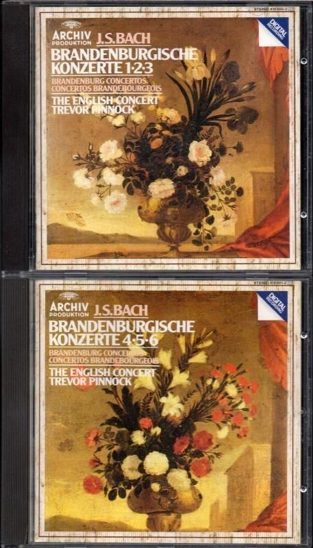 メイン画像:バッハ:ブランデンブルク協奏曲全曲 ピノック=EC (ARCHIV)バラ2枚セットジャケット写真 メイン画像:バッハ:ブランデンブルク協奏曲全曲 ピノック=EC (ARCHIV)バラ2枚セットジャケット写真
