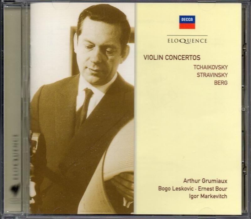 メイン画像:チャイコフスキー (56年), ストラヴィ, ベルク:ヴァイオリン協奏曲 グリュミオー(vn) (DECCA)ジャケット写真 メイン画像:チャイコフスキー (56年), ストラヴィ, ベルク:ヴァイオリン協奏曲 グリュミオー(vn) (DECCA)ジャケット写真