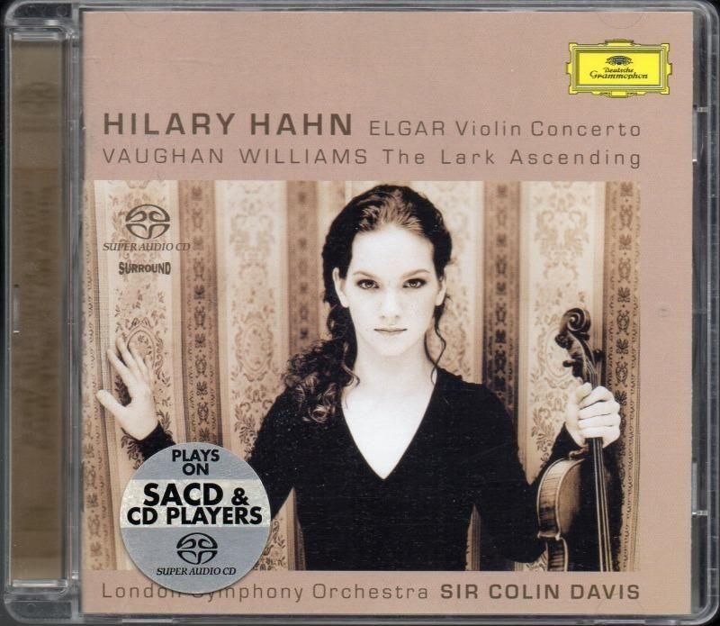 メイン画像:{SACD-HYBR} エルガー:ヴァイオリン協奏曲,Vウィリアムズ:揚げひばり ハーン(vn) Cデイヴィス=LSO (DG)ジャケット写真 メイン画像:{SACD-HYBR} エルガー:ヴァイオリン協奏曲,Vウィリアムズ:揚げひばり ハーン(vn) Cデイヴィス=LSO (DG)ジャケット写真