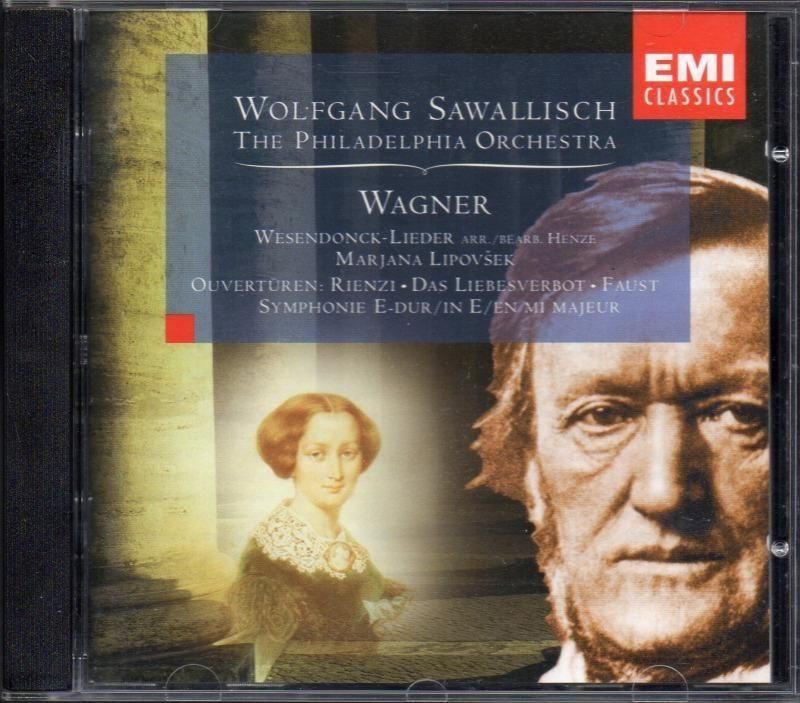 メイン画像:ワーグナー:初期管弦楽曲 (4曲) 他 サヴァリッシュ=Phla,リポヴシェク(MS) (EMI)ジャケット写真 メイン画像:ワーグナー:初期管弦楽曲 (4曲) 他 サヴァリッシュ=Phla,リポヴシェク(MS) (EMI)ジャケット写真