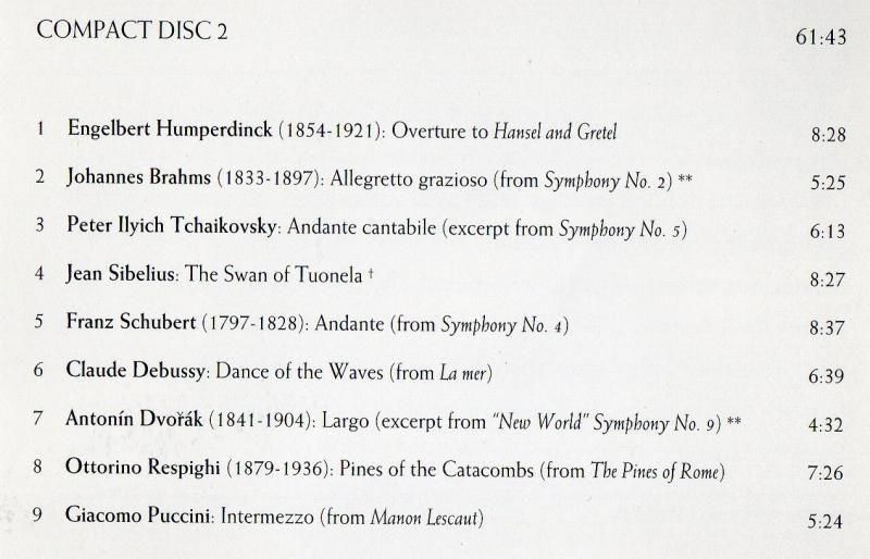 サブ画像3:カラヤン <インテルメッツォ> 管弦楽小品集 (20曲) BP, PO (EMI・2CD)ジャケット写真 サブ画像3:カラヤン <インテルメッツォ> 管弦楽小品集 (20曲) BP, PO (EMI・2CD)ジャケット写真