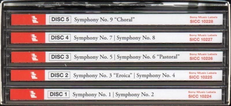 サブ画像2:▽{SACD-HYBR} ベートーヴェン:交響曲全集 セル=Clev 他 (SICC10224・5CD)ジャケット写真 サブ画像2:▽{SACD-HYBR} ベートーヴェン:交響曲全集 セル=Clev 他 (SICC10224・5CD)ジャケット写真